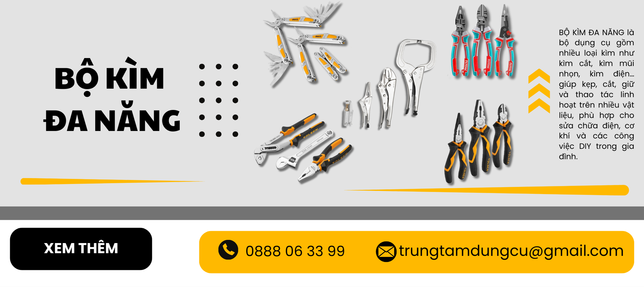 Bộ Kìm đa năng