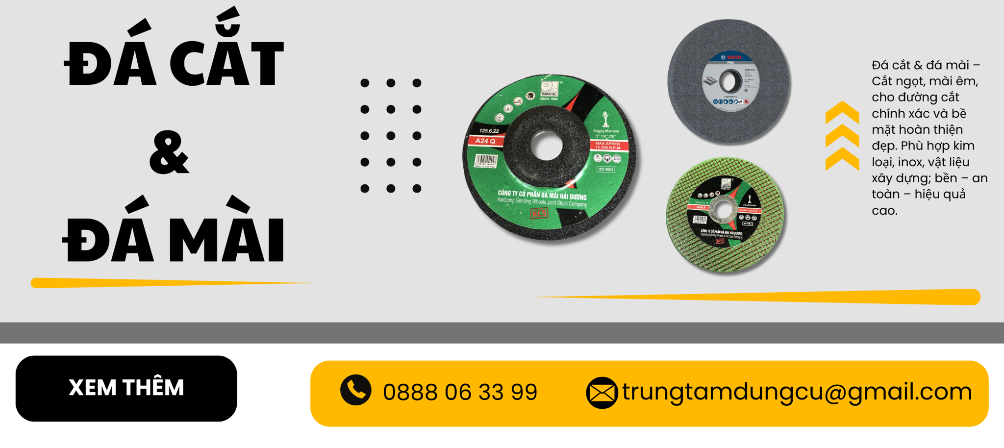 Đá Cắt & Đá Mài