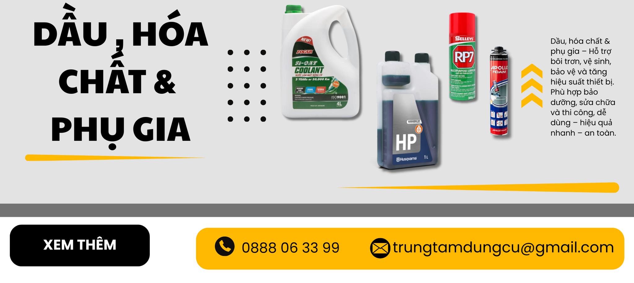 Dầu, Hóa Chất & Phụ Gia