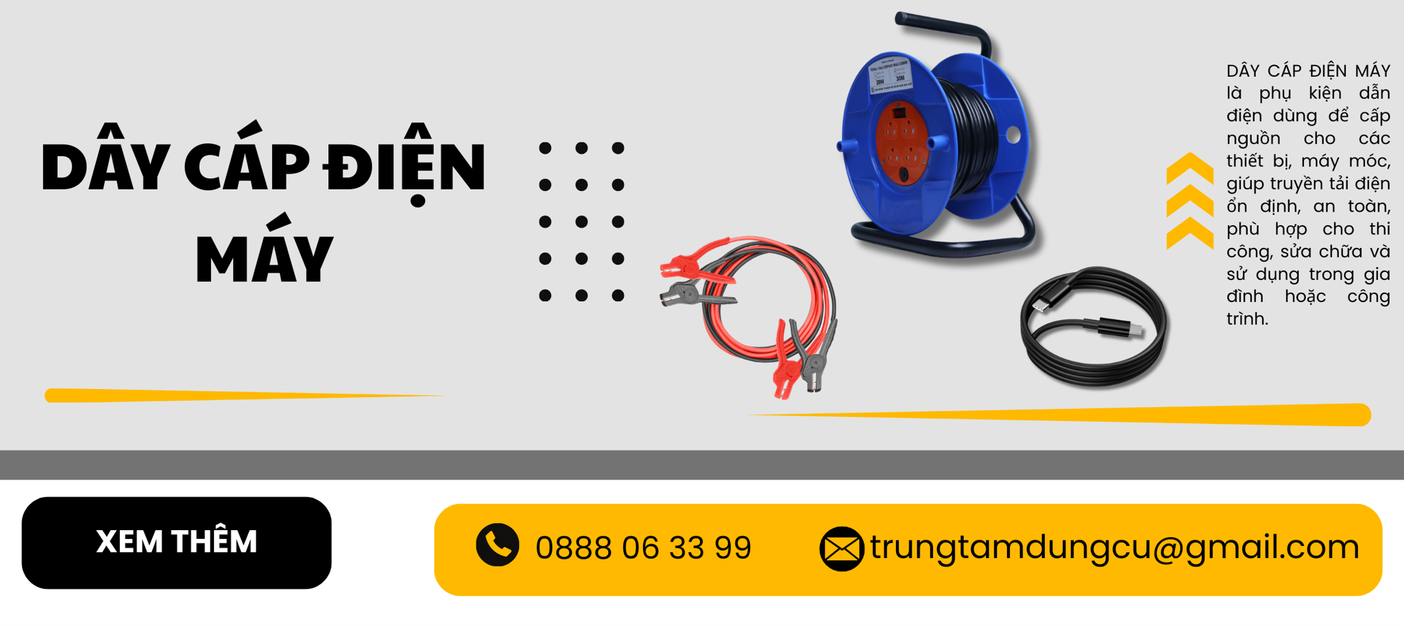 Dây cáp điện máy
