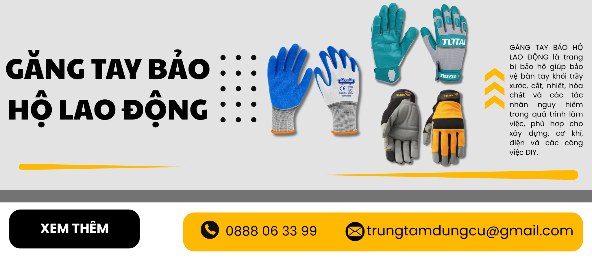 Găng tay bảo hộ lao động