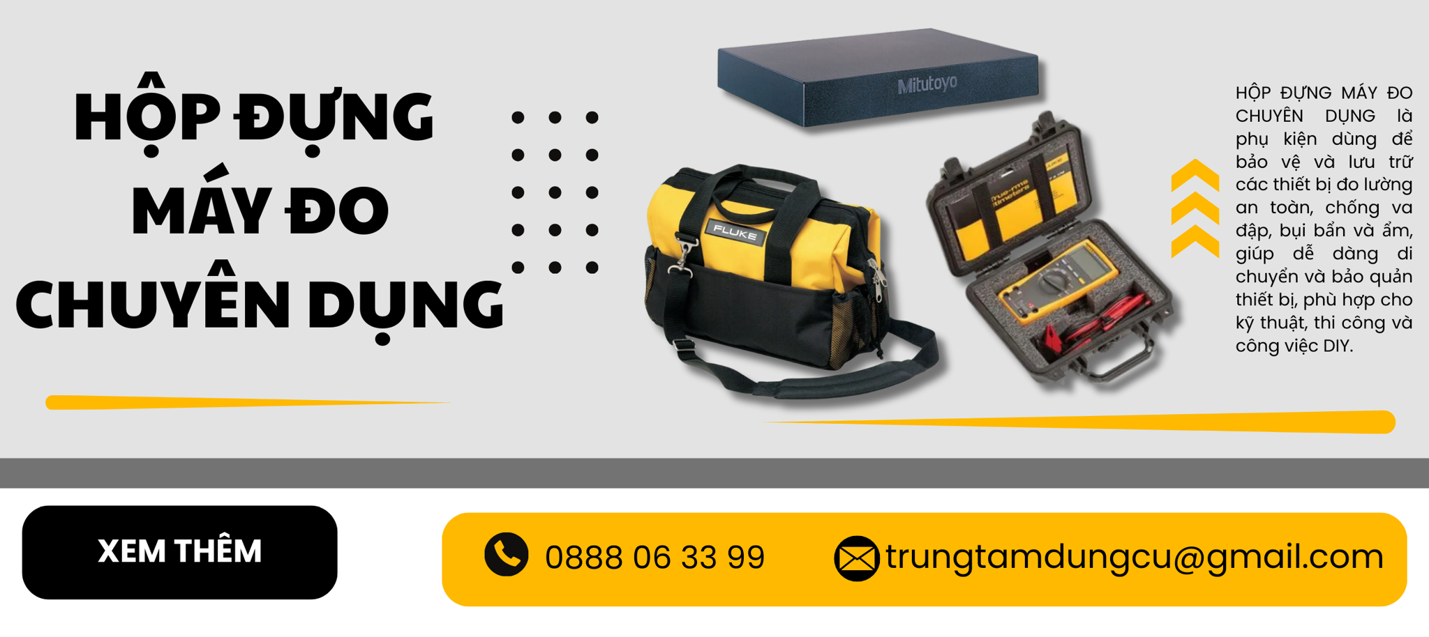 Hộp đựng máy đo chuyên dụng