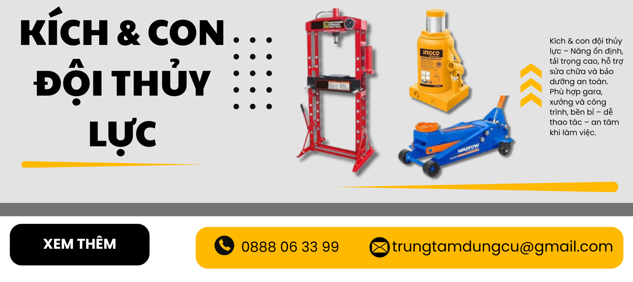 Kích & Con Đội Thủy Lực