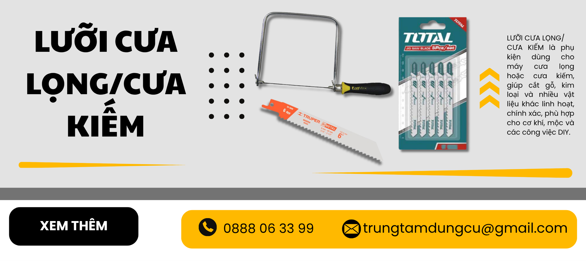 Lưỡi cưa lọng/cưa kiếm