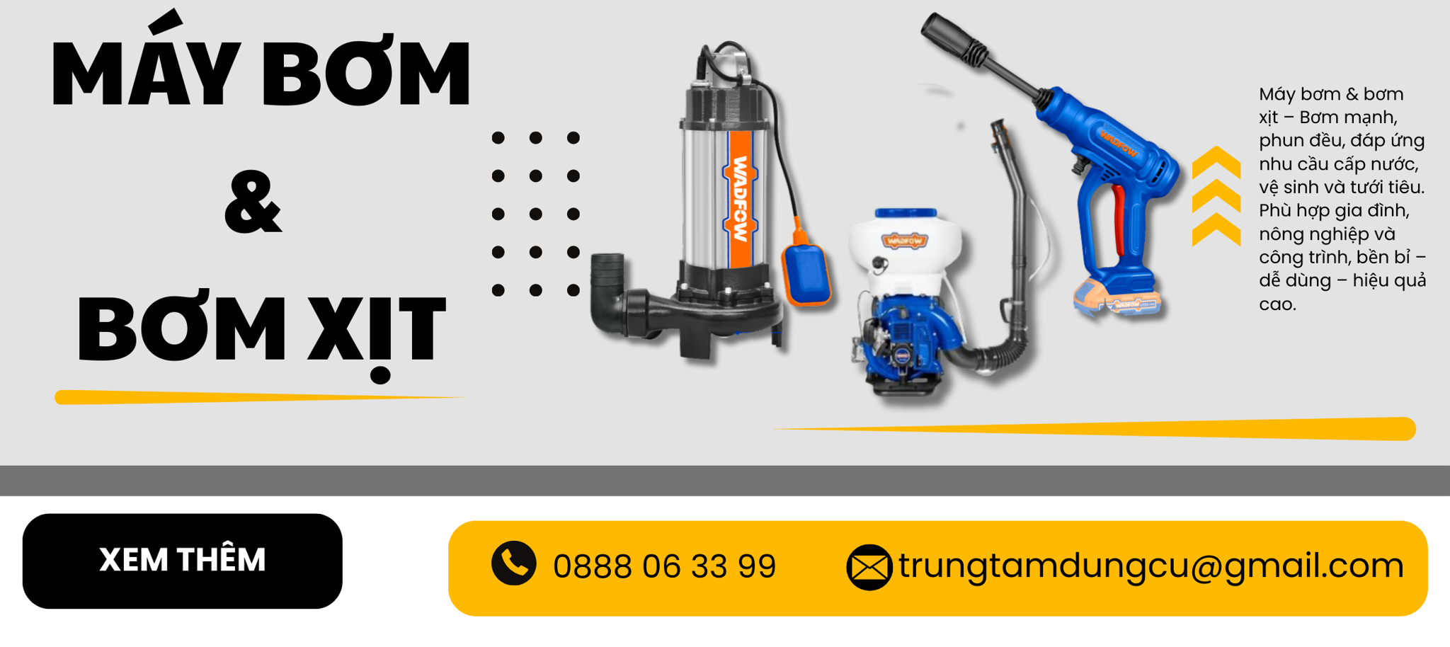Máy Bơm & Phun Xịt