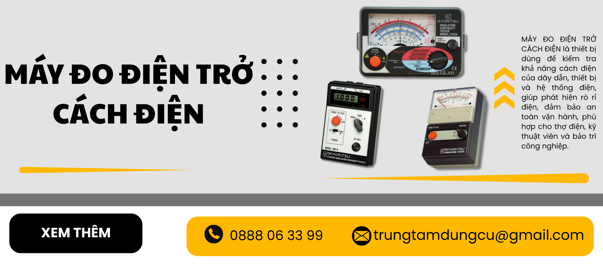 Máy đo điện trở cách điện