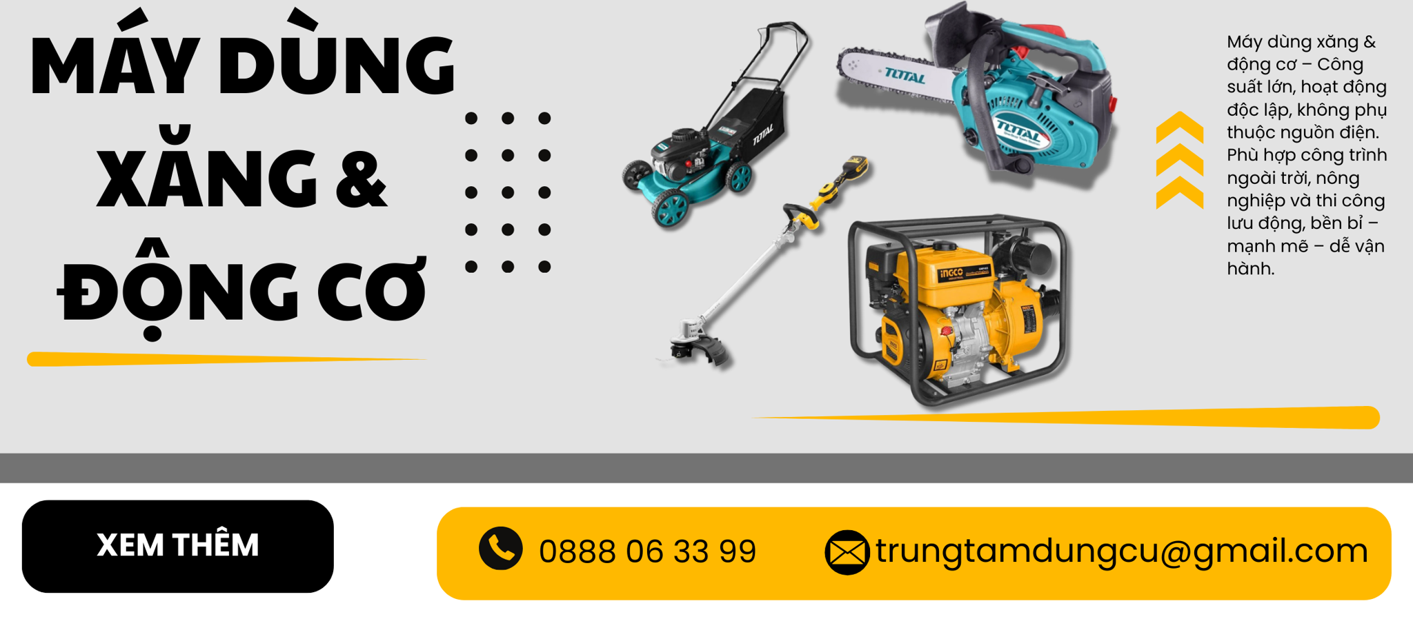 Máy dùng xăng & động cơ