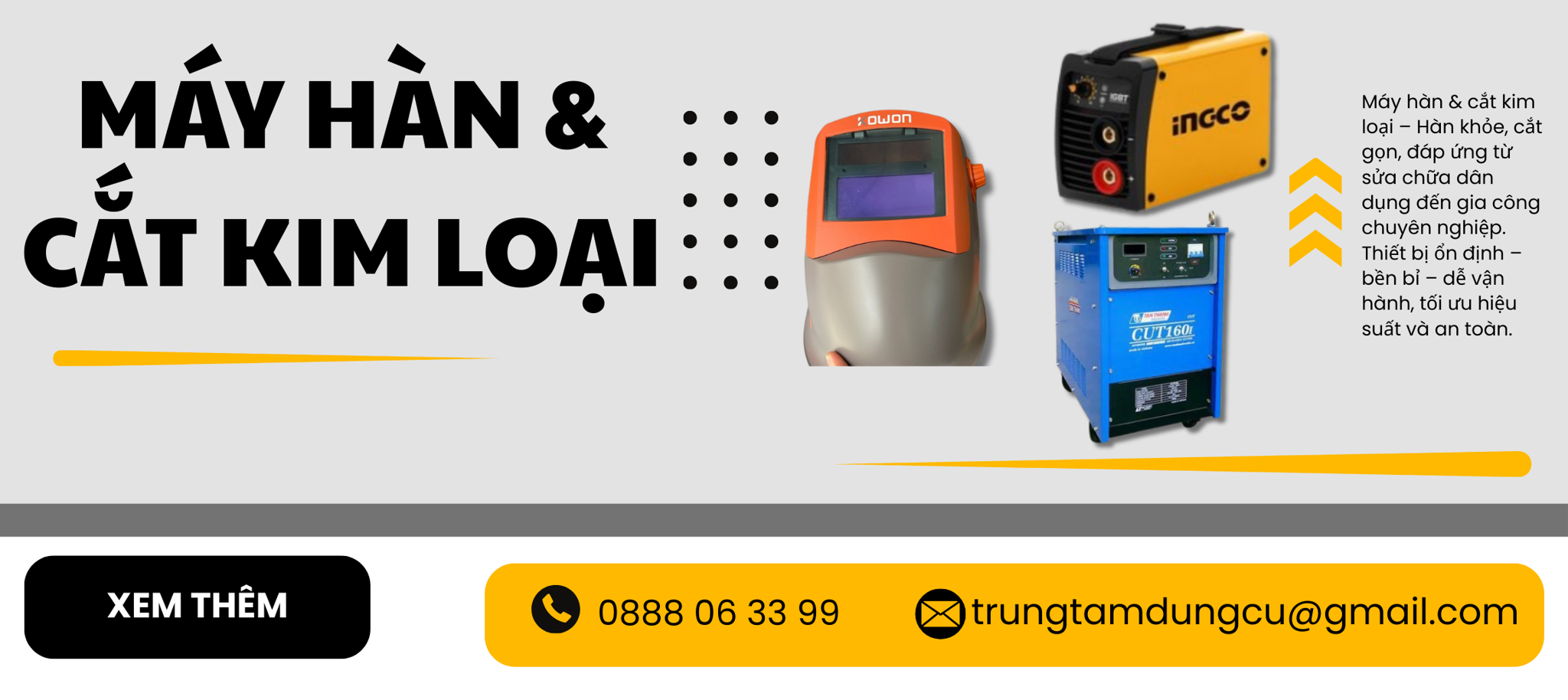 Máy Hàn & Cắt Kim Loại