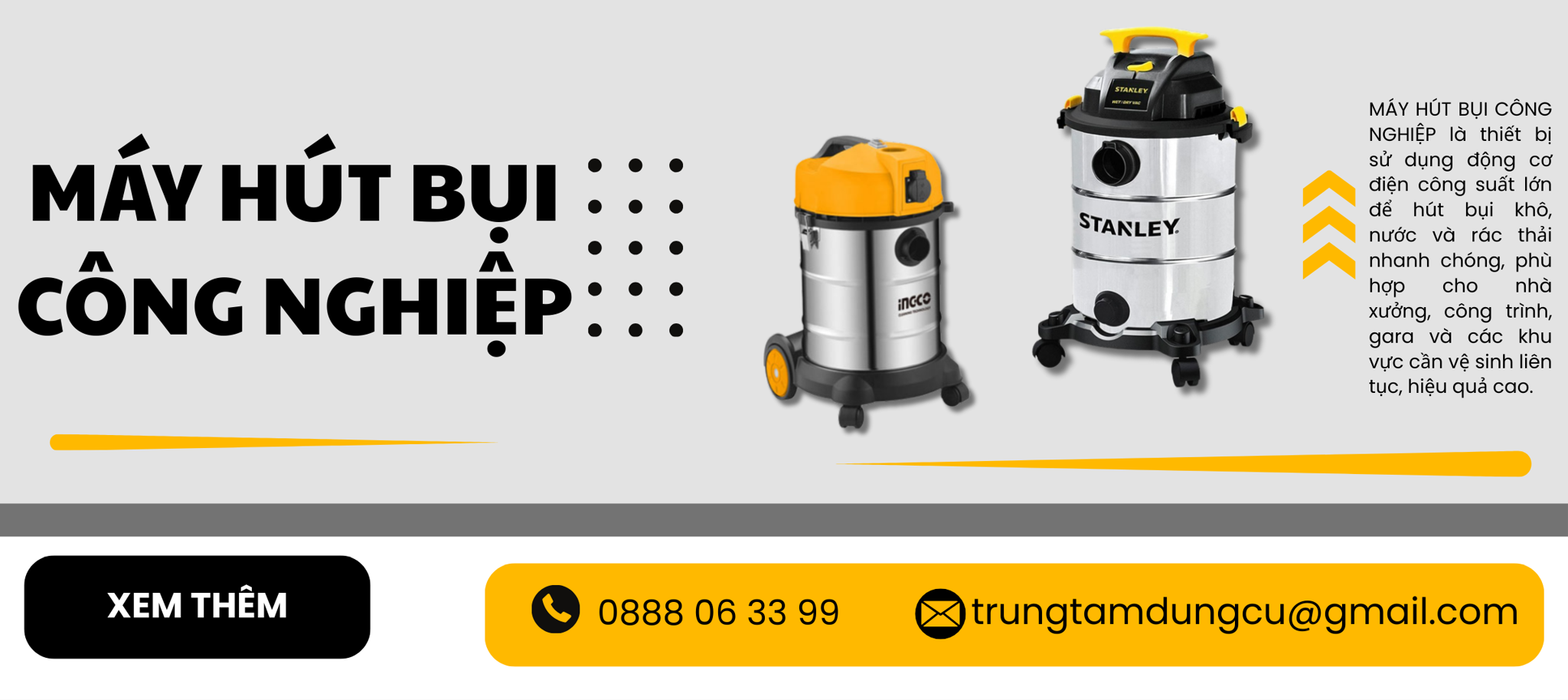 Máy hút bụi công nghiệp