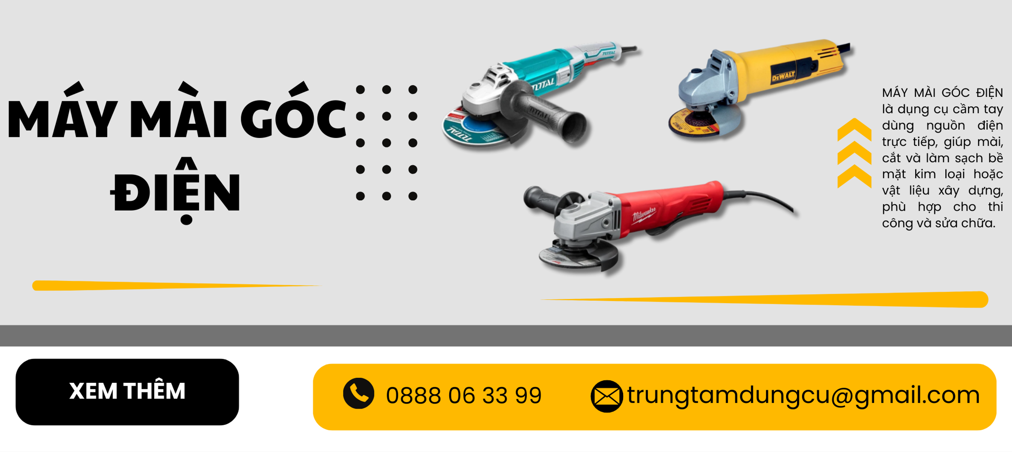 Máy mài góc điện