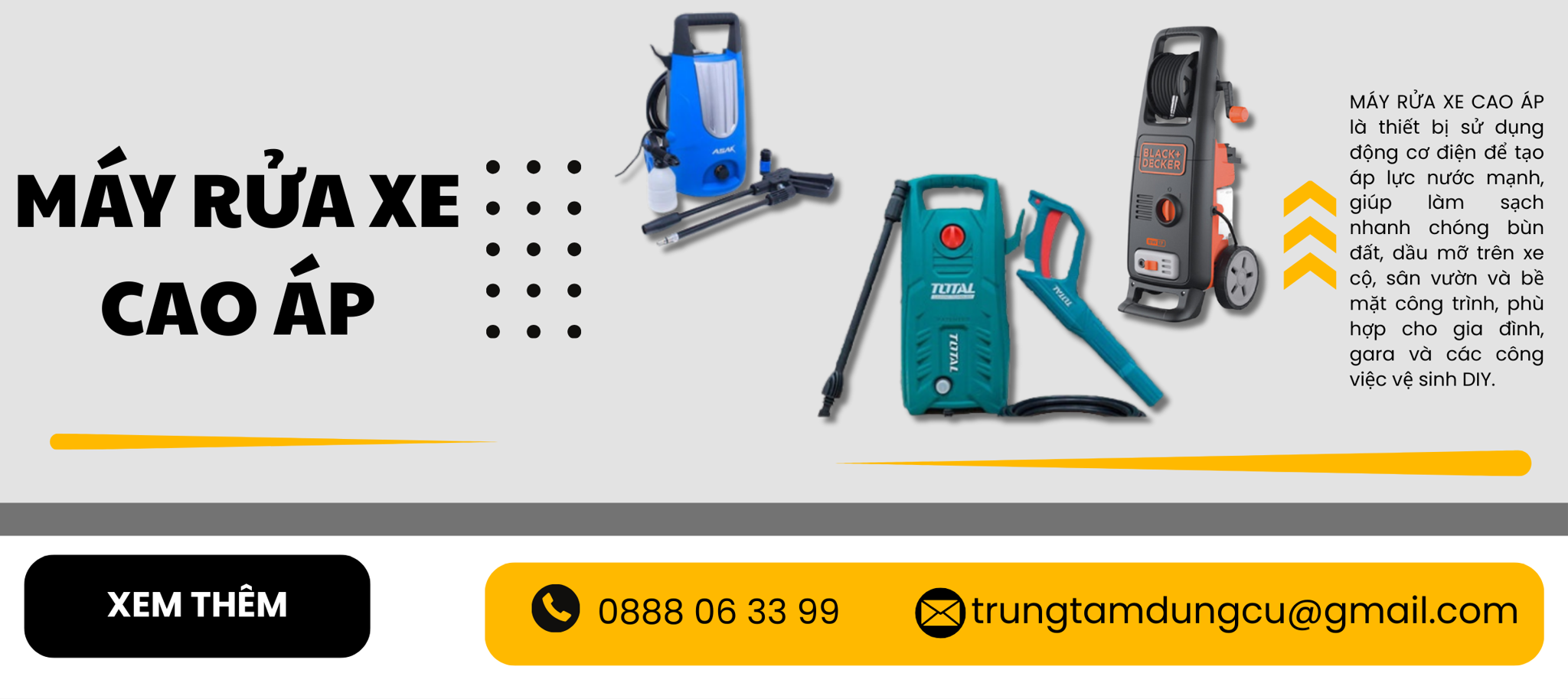 Máy rửa xe cao áp