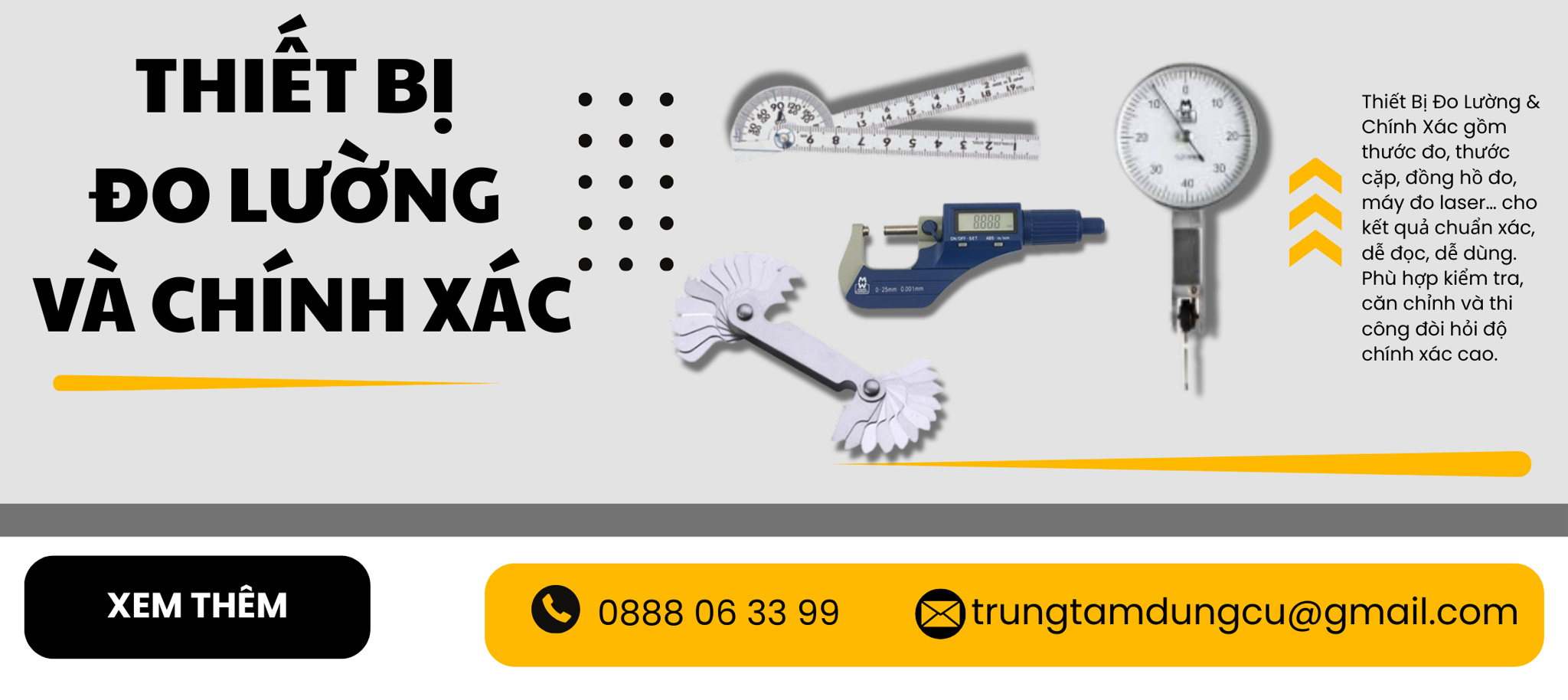 Thiết bị đo lượng & chính xác