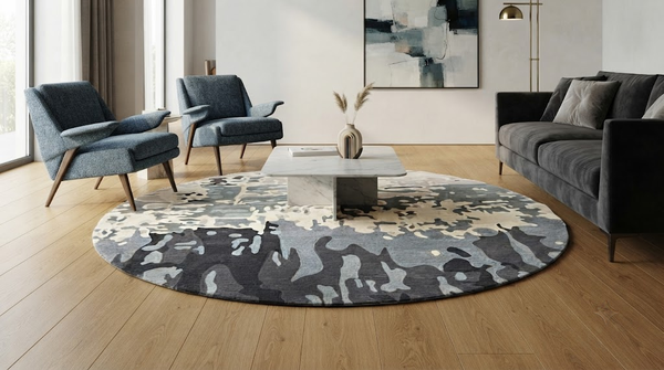 Nghệ Thuật Trang Trí Nội Thất Sang Trọng Với Thảm Trải Sàn Hand Tufted Minh Quang