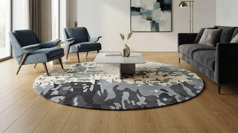 Nghệ Thuật Trang Trí Nội Thất Sang Trọng Với Thảm Trải Sàn Hand Tufted Minh Quang