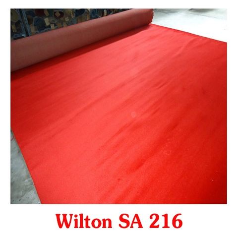 Khám Phá Thảm Wilton SA 216 Màu Đỏ Quyền Lực, Bền Đẹp Cùng Thời Gian
