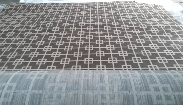 Thảm cuộn Wilton hoa văn SA 6427 Grey cao cấp
