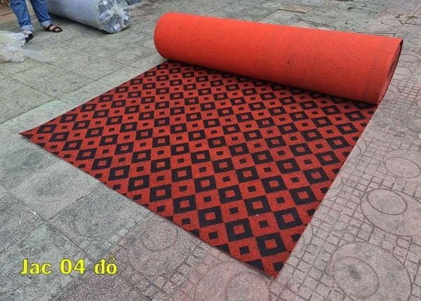 Bảng thông số và mã màu thảm nỉ hoa văn Jacquard 04