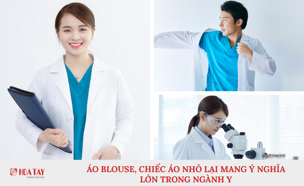 Áo blouse, Chiếc Áo Nhỏ Lại Mang Ý Nghĩa Lớn Trong Ngành Y