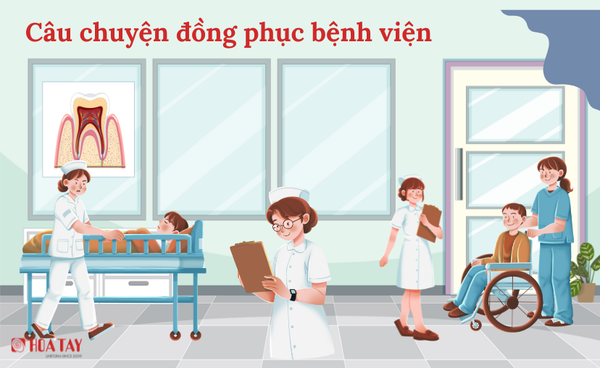 Câu Chuyện Đồng Phục Bệnh Viện: Ai Cũng Mặc Giống Nhau, Nhưng Sự Khác Biệt Thể Hiện Ở Sự Tận Tâm