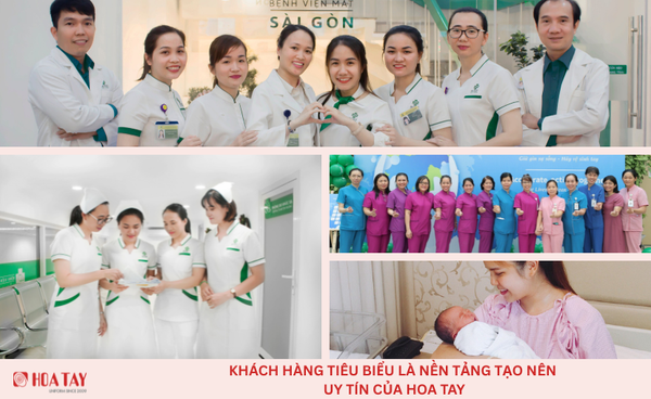 Khách Hàng Tiêu Biểu Là Nền Tảng Tạo Nên Uy Tín Của Hoa Tay