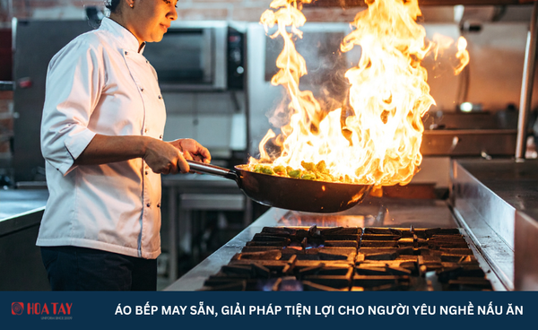 Áo Bếp May Sẵn, Giải Pháp Tiện Lợi Cho Người Yêu Nghề Nấu Ăn