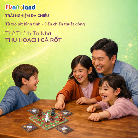 Thử Thách Trí Nhớ Thu Hoạch Cà Rốt