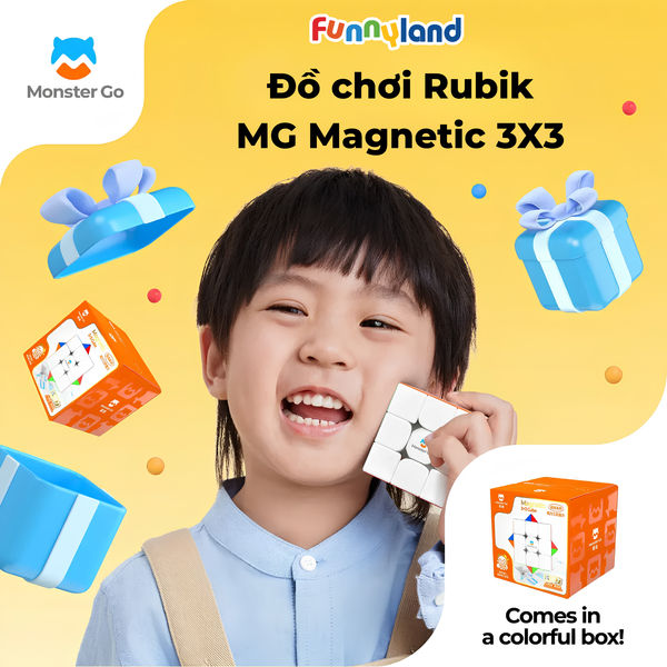 Top 1 Khối Rubik Từ Tính Cho Người Mới - Khám Phá Ngay Monster Go Magnetic 3x3