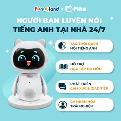 🤖 Robot Học Tiếng Anh Pika "Gây Sốt" Đã Có Mặt Tại FunnyLand