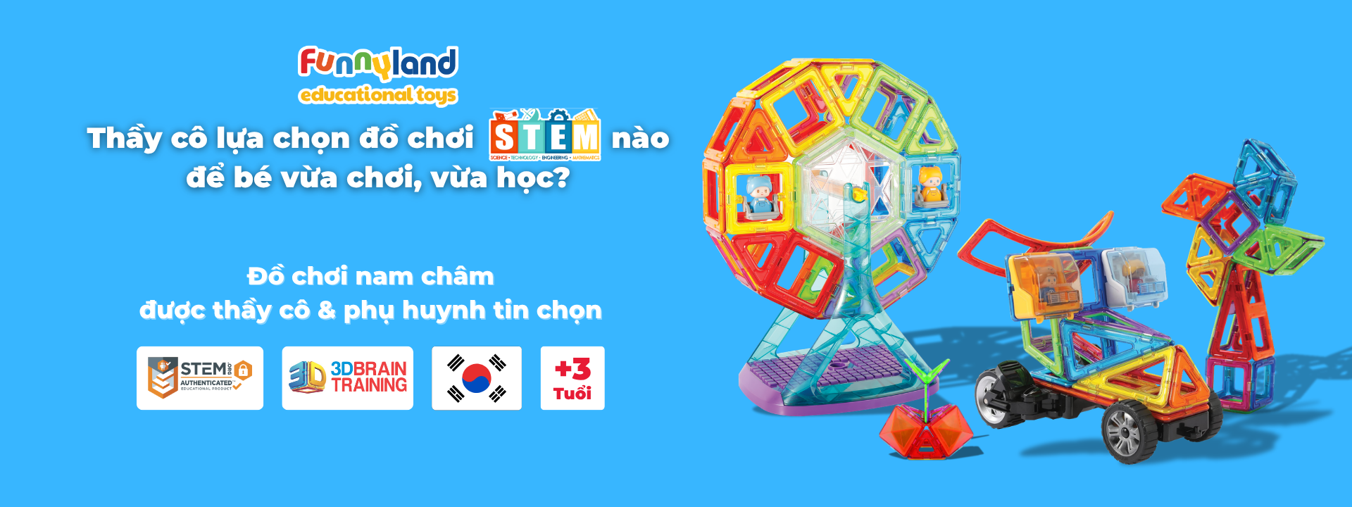 Xếp Hình Nam Châm Hot Deal