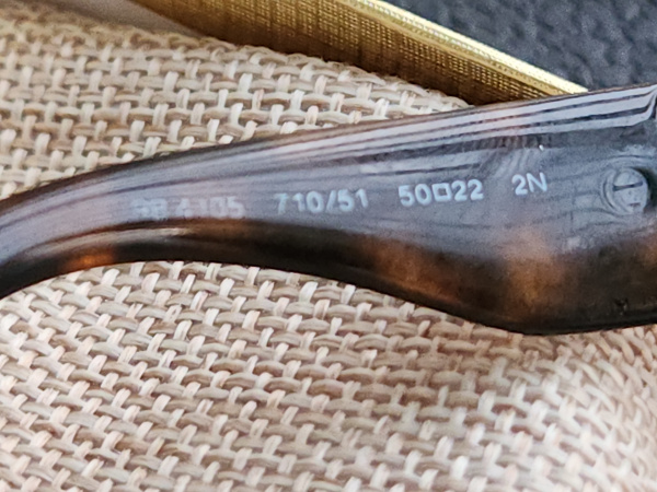 kính mát hàng hiệu Rayban 4105 RB tròng đồi mồi đẹp