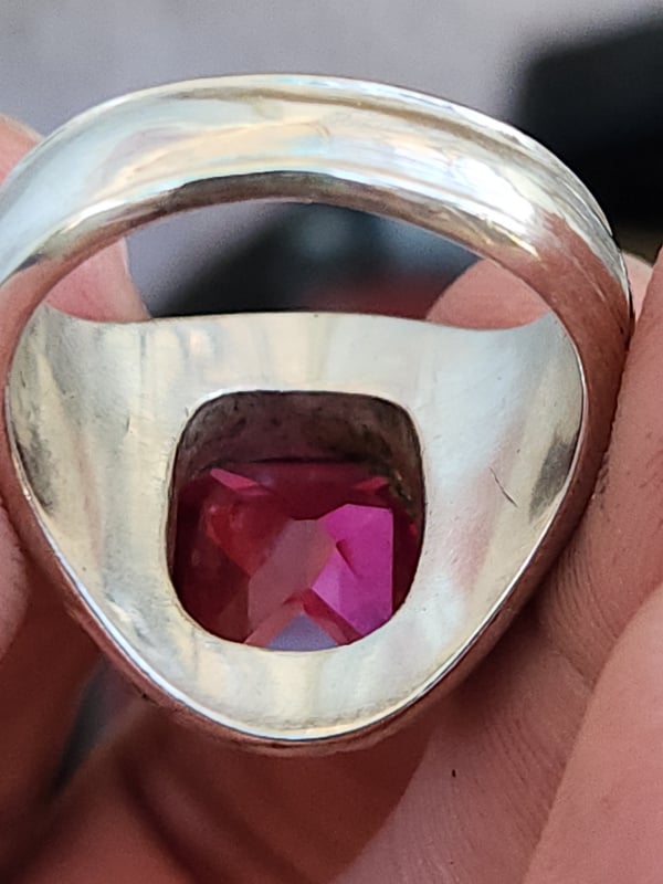 nhẫn mỹ bạc sterling xưa năm 1965