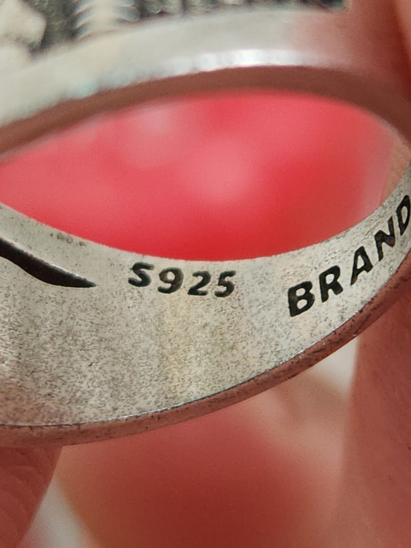 nhẫn mỹ xưa bạc 925 Brand Pierre