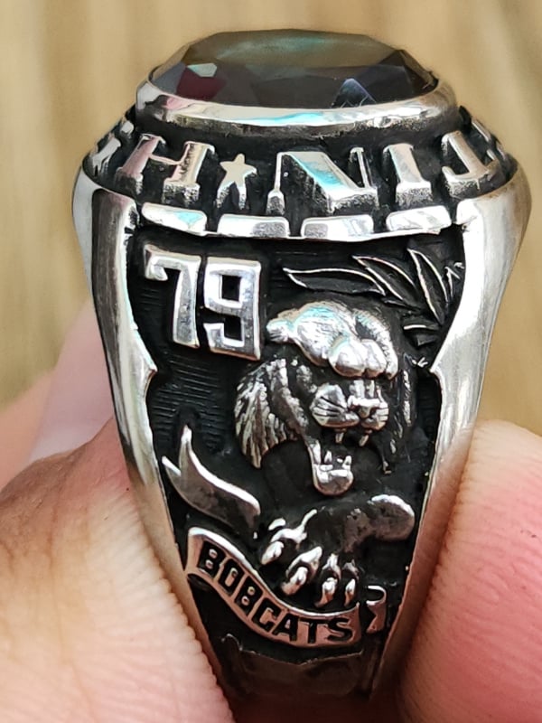 nhẫn mỹ xưa họp kim Jonsil platrium 1979