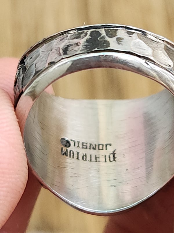 nhẫn mỹ xưa họp kim Jonsil platrium 1979