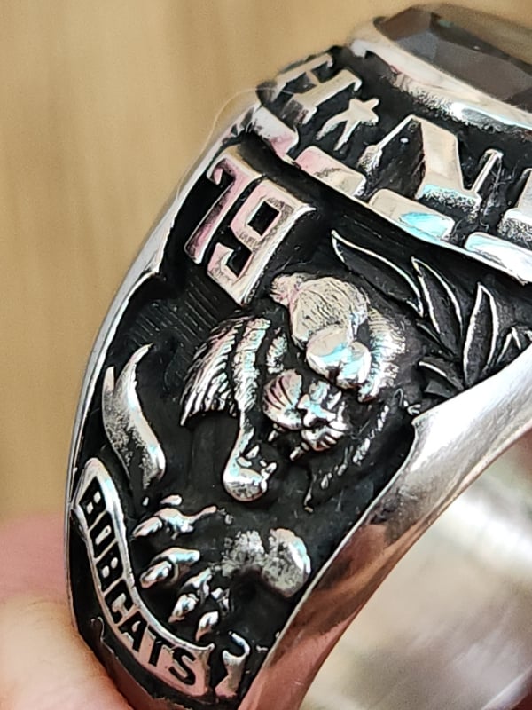 nhẫn mỹ xưa họp kim Jonsil platrium 1979