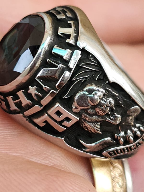 nhẫn mỹ xưa họp kim Jonsil platrium 1979