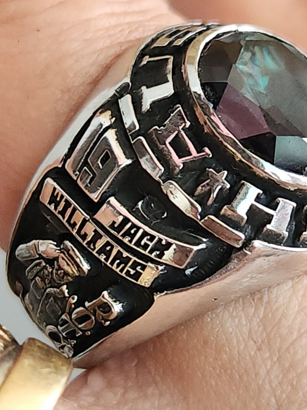 nhẫn mỹ xưa họp kim Jonsil platrium 1979