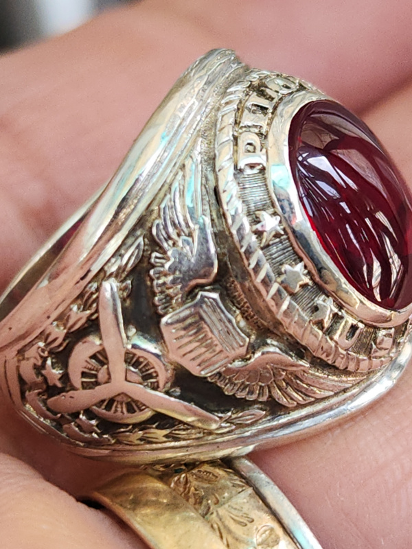 nhẫn mỹ xưa không quân USAAF pilot