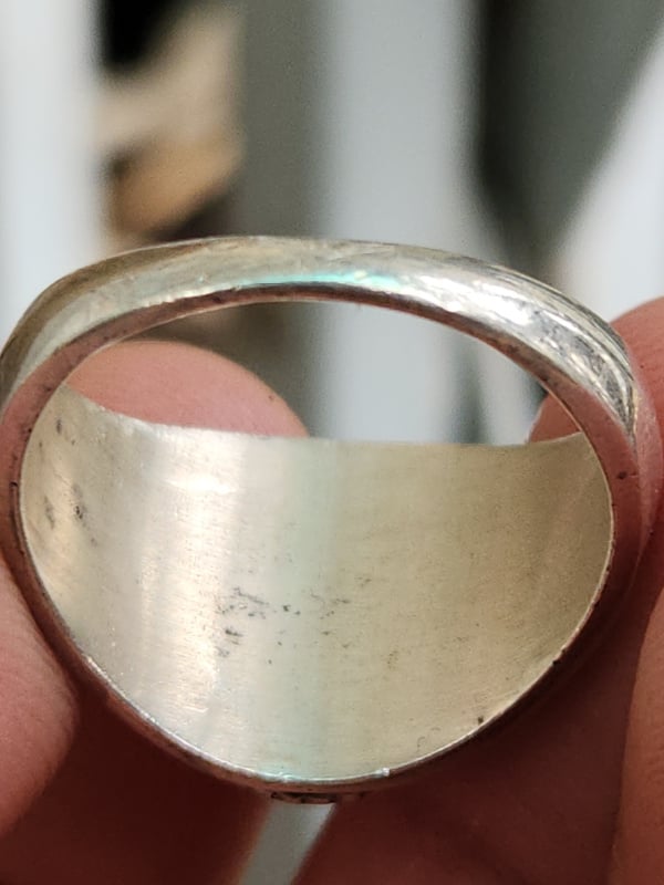 nhẫn mỹ xưa quân đội bạc xưa Airforce