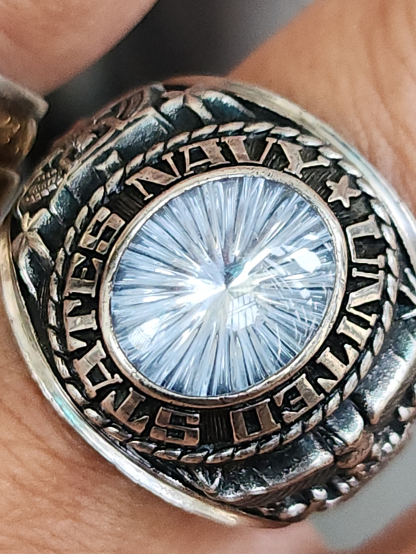 nhẫn mỹ xưa quân đội hải quân navy jostens