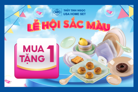 LỄ HỘI SẮC MÀU – MUA 1 TẶNG 1 CỰC CHẤT CÙNG THỦY TINH NGỌC!