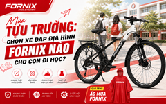 Mùa Tựu Trường: Chọn Xe Đạp Địa Hình Fornix Nào Cho Con Đi Học?