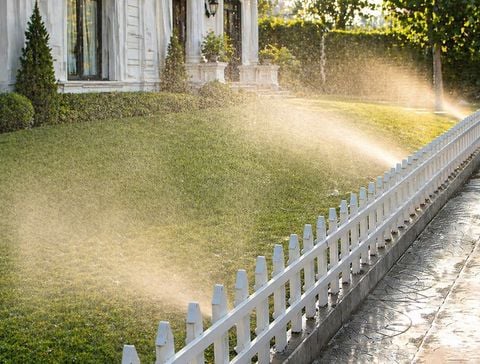Thiết kế hệ thống tưới tự động theo từng khu vực trong sân vườn biệt thự
