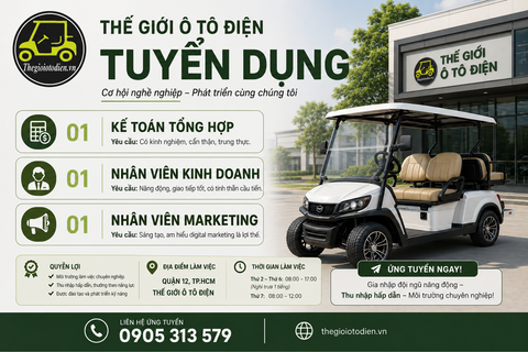 THÔNG BÁO TUYỂN DỤNG NHÂN SỰ