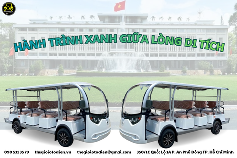 BÀN GIAO THÀNH CÔNG 2 XE BUS LVTONG S14 TẠI DINH ĐỘC LẬP