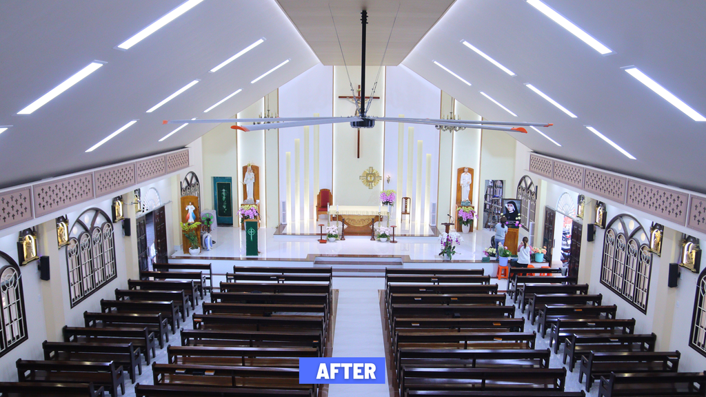 ⛪ TRƯỚC & SAU – HÀNH TRÌNH KIẾN TẠO NHÀ THỜ HÓC MÔN