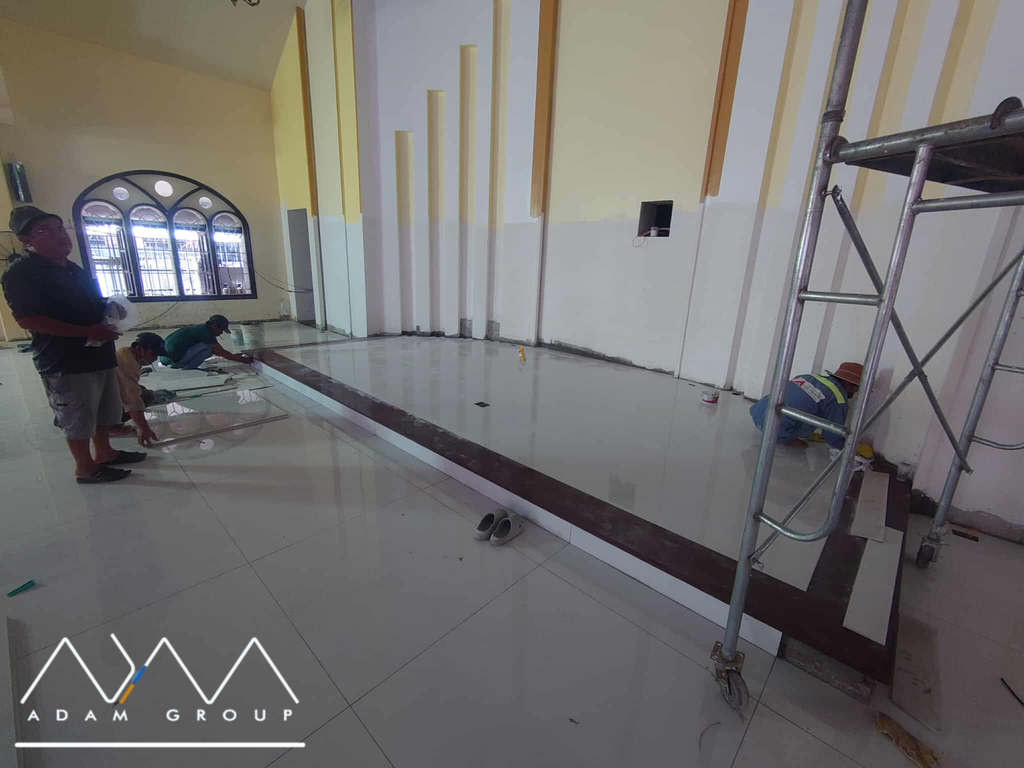 GIAI ĐOẠN HOÀN THIỆN CUỐI - NHÀ THỜ HÓC MÔN