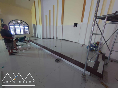 GIAI ĐOẠN HOÀN THIỆN CUỐI - NHÀ THỜ HÓC MÔN