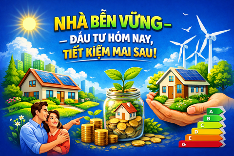 NHÀ BỀN VỮNG – ĐẦU TƯ HÔM NAY, TIẾT KIỆM MAI SAU!