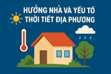 🌤️ HƯỚNG NHÀ VÀ YẾU TỐ THỜI TIẾT ĐỊA PHƯƠNG 🌿
